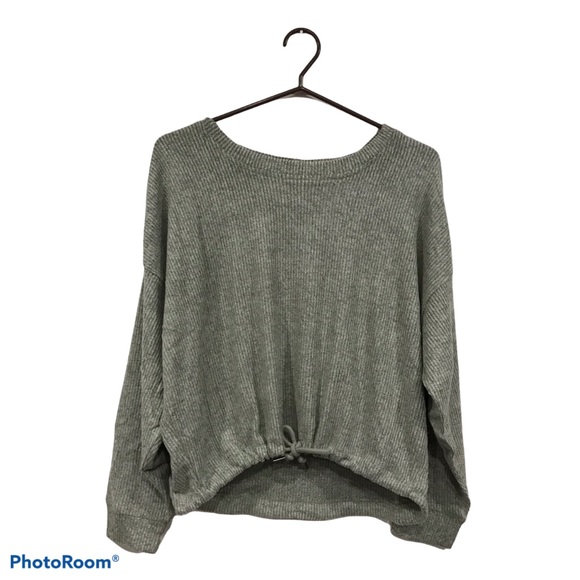 Ribbed Dolman Sleeve Loungewear Set - Picture 4 of 13